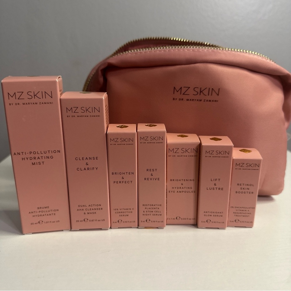 MZ skin Skincare Bundle With Bag